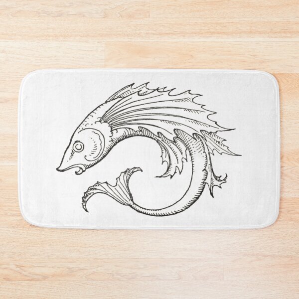 Item preview, Flying Fish Illustration, Fish Art designed and sold by HawthorneFlame.