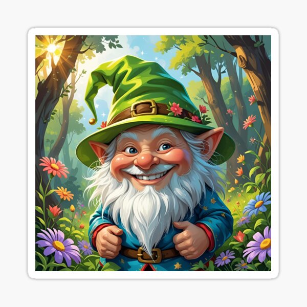 Item preview, Flower Gnome designed and sold by The Digital Collaboration .