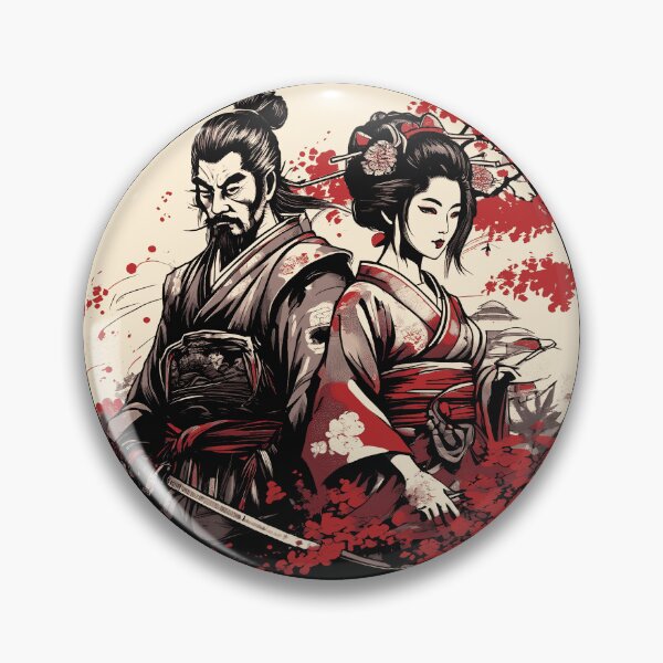Item preview, Geisha and Samurai designed and sold by SeonbiSangmin.