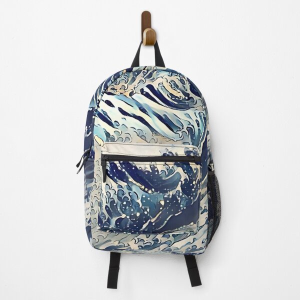 Item preview, 1 Epic Ocean Wave in Stylized Motion Art designed and sold by POETTICA.