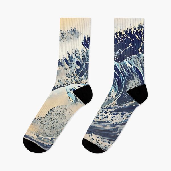 Item preview, 1 Epic Ocean Wave in Stylized Motion Art designed and sold by POETTICA.