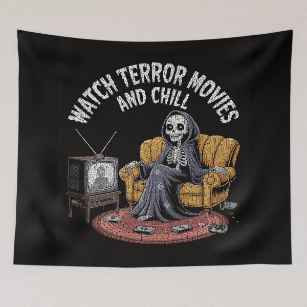 Item preview, Vintage Watch Terror movies and chill. Terror film fans designed and sold by paulo silveira.