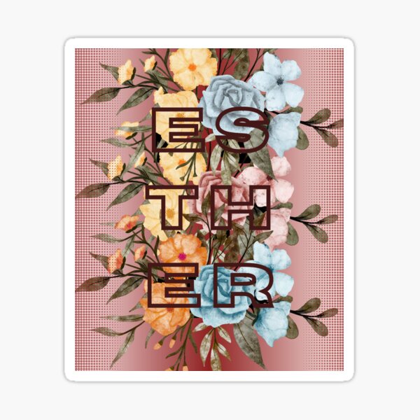 Item preview, Esther Name designed and sold by maistendencias.