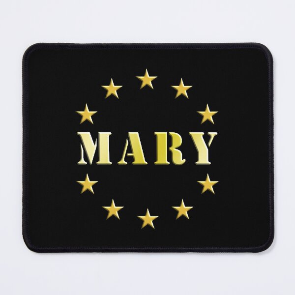Item preview, mary with gold stars, I love my name! i love your name! designed and sold by rikyfreestyle.