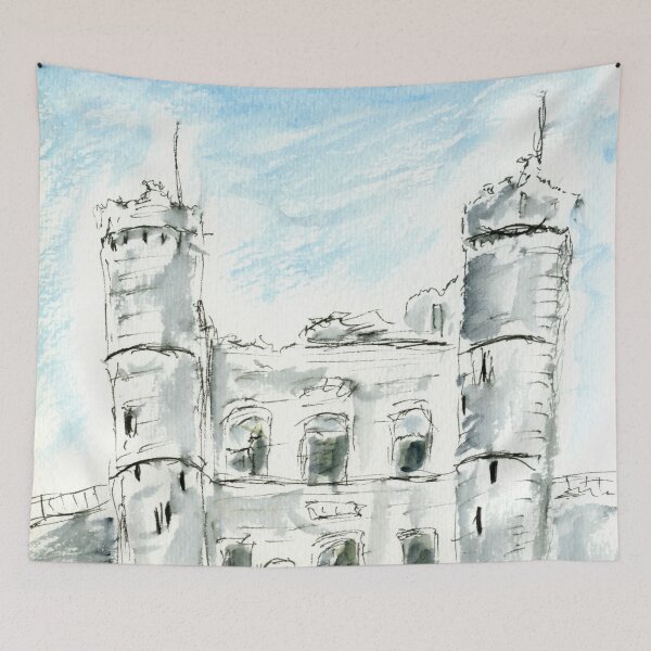 Item preview, Castell Harlech Castle designed and sold by LymphomaLass.