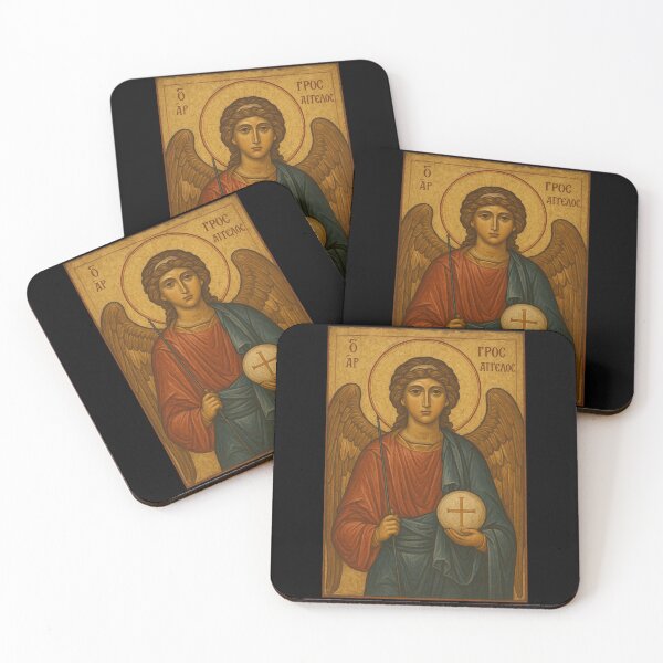 Item preview, Orthodox Guardian Angel Icon designed and sold by odyssee-n.