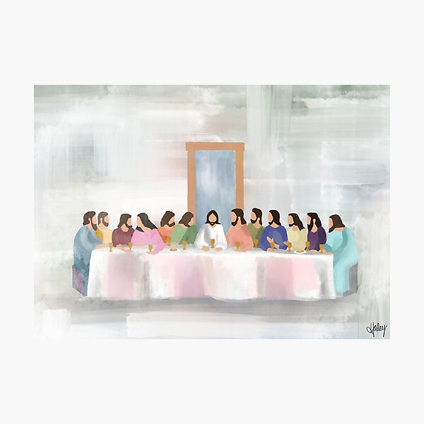 Item preview, The Last Supper designed and sold by haleyedwardsart.