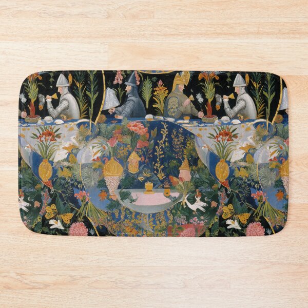 Item preview, Camelot: Nights of the Round Table Seamless Pattern designed and sold by dawnleblanc55.