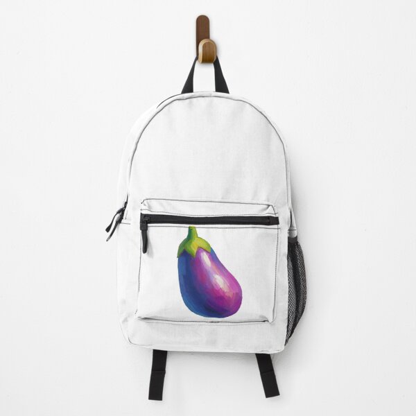 Item preview, Bold Eggplant Brushstroke – Colorful Painted Vegetable Pop Art designed and sold by ArtfulWeave.
