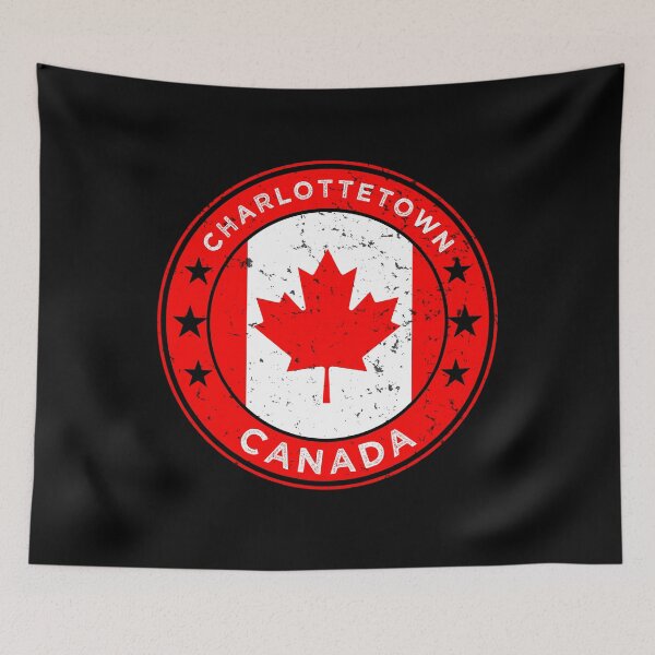Item preview, Charlottetown Canada Maple Leaf Heritage Design designed and sold by ArtByKatti.