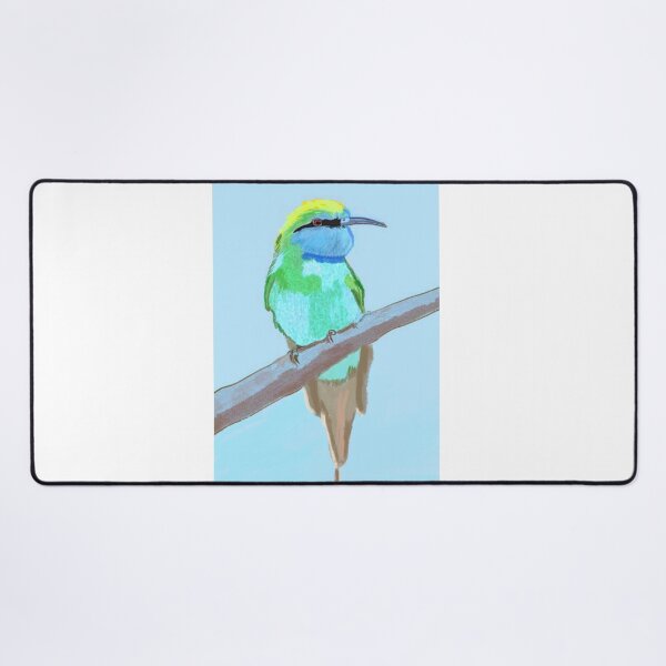 Item preview, Arabian Green Bee Eater designed and sold by pinkyjainpan.