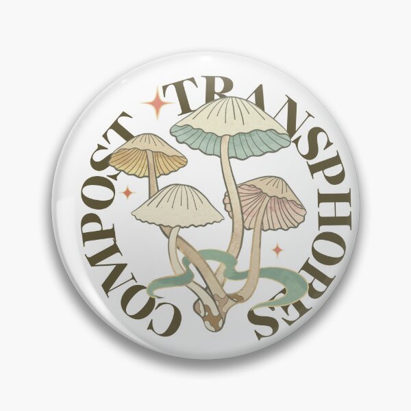Item preview, Compost Transphobes LGBTQ Pride Cottagecore Resistance designed and sold by kaytlinnoelk.