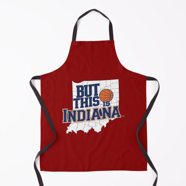 Item preview, But This Is Indiana – Bold Basketball Pride with Map & Player Art designed and sold by Dokak Shop.