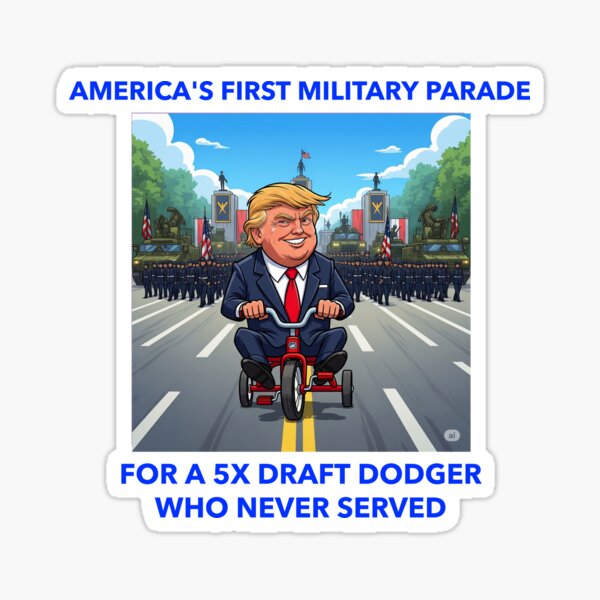 Item preview, AMERICA'S FIRST MILITARY PARADE designed and sold by MissedItbythismuch.