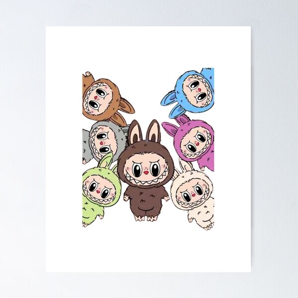 Item preview, Funny Band Labubu Full Body designed and sold by ZACK ART.