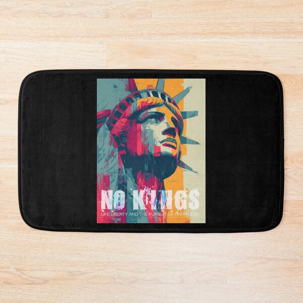 Item preview, NO KINGS Statue of Liberty life liberty and the pursuit of happiness designed and sold by blackdogshop.
