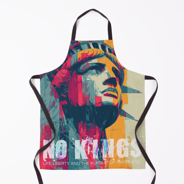 Item preview, NO KINGS Statue of Liberty life liberty and the pursuit of happiness designed and sold by blackdogshop.