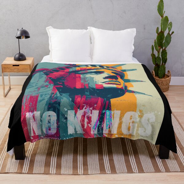 Item preview, NO KINGS Statue of Liberty life liberty and the pursuit of happiness designed and sold by blackdogshop.
