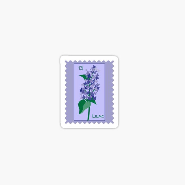 Item preview, Lilac Postage Stamp  designed and sold by DezzT.