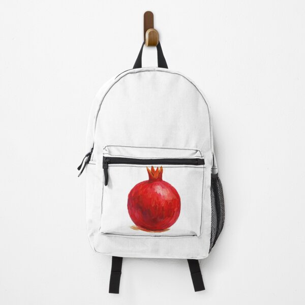 Item preview, Juicy Pomegranate Oil Painting – Realistic Red Fruit Art designed and sold by ArtfulWeave.