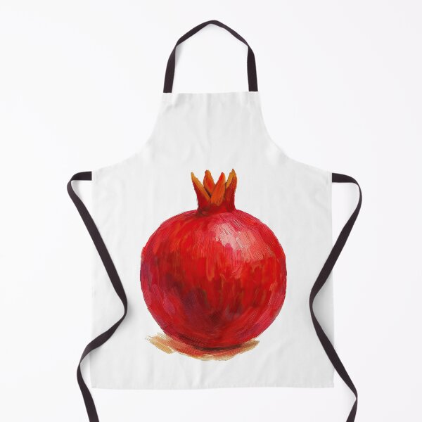 Item preview, Juicy Pomegranate Oil Painting – Realistic Red Fruit Art designed and sold by ArtfulWeave.