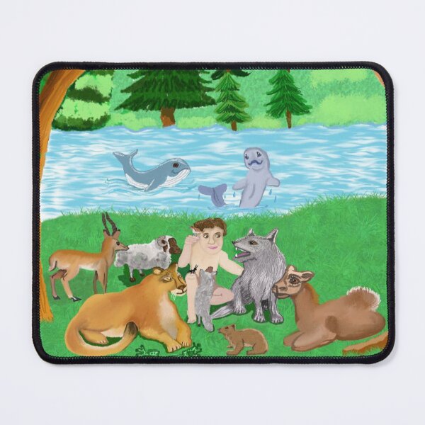 Item preview, Adam Names The Animals designed and sold by pinkyjainpan.