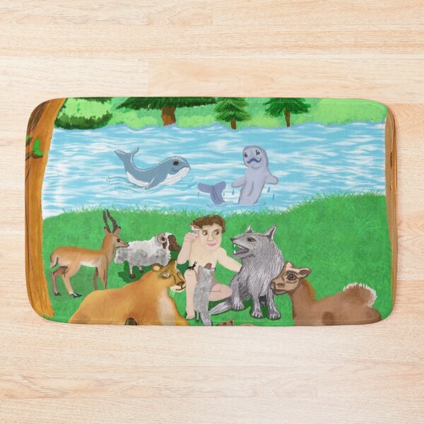 Item preview, Adam Names The Animals designed and sold by pinkyjainpan.