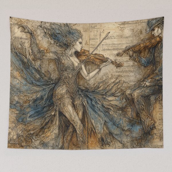 Item preview, Arcane Sonata: Duel of the Maestros designed and sold by NeoNebulaArt.