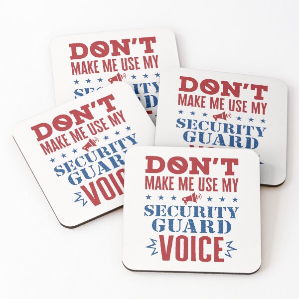 Item preview, Don't Make Me Use My Security Guard Voice designed and sold by jaygo.