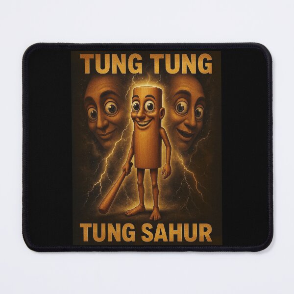 Item preview, Tung Tung Sahur Meme Bat Character Funny Weird T-Shirt designed and sold by love3617.