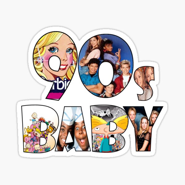 I'm a 90s Baby! Sticker