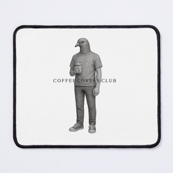 Item preview, Caffeinated Pigeon Social Club designed and sold by MajesticBeasts.