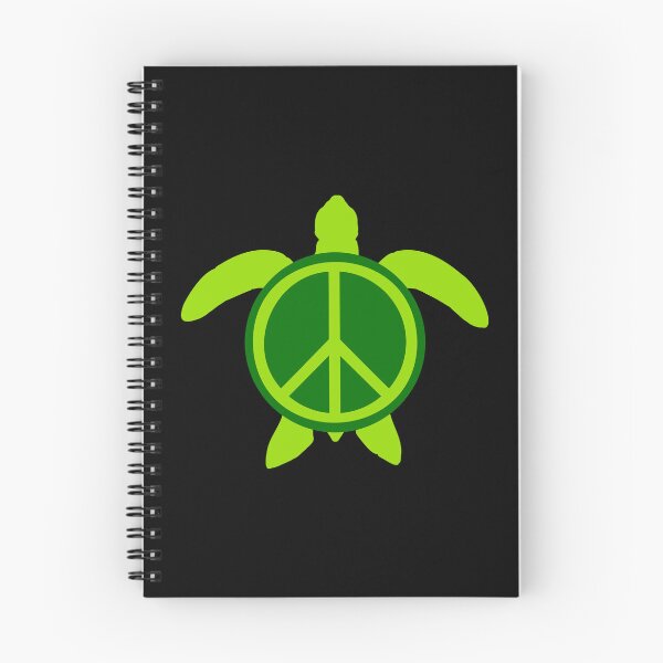 Item preview, Water Turtle World Peace Victory Symbol Logo Round designed and sold by shirt-o-mat.