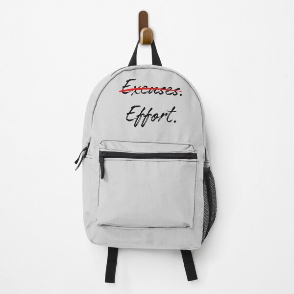 Item preview, Excuses Crossed Out – Effort Over Excuses Motivational designed and sold by Yuli Club.