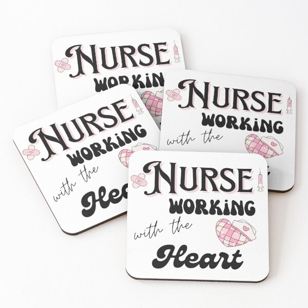 Item preview, Nurse working with the heart designed and sold by neferet store.