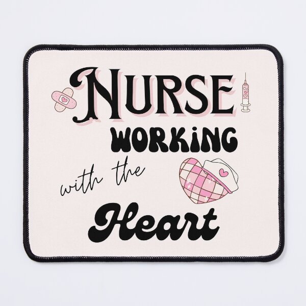 Item preview, Nurse working with the heart designed and sold by neferet store.