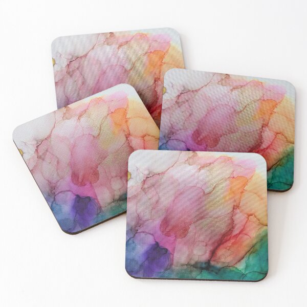 Item preview, Alcohol Ink Abstract Floral  designed and sold by HmgrownEclectic.