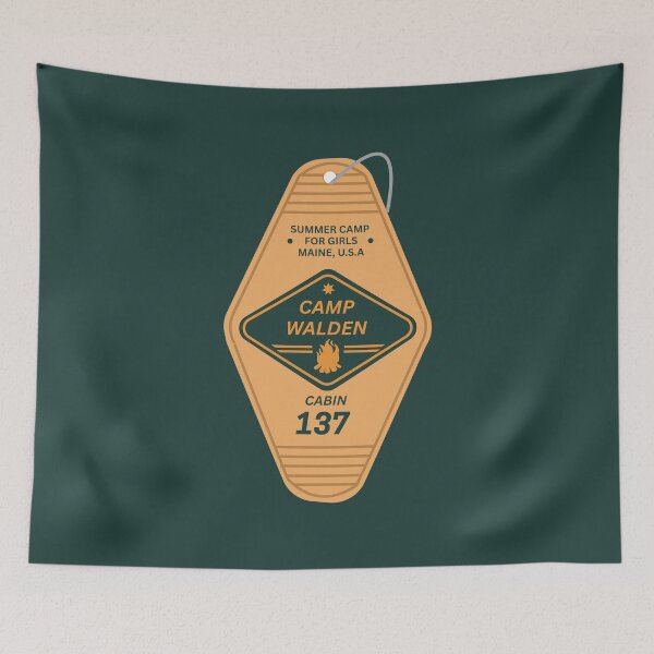 Item preview, Parent Trap Camp Walden Motel Keychain  designed and sold by itgirlcreative.
