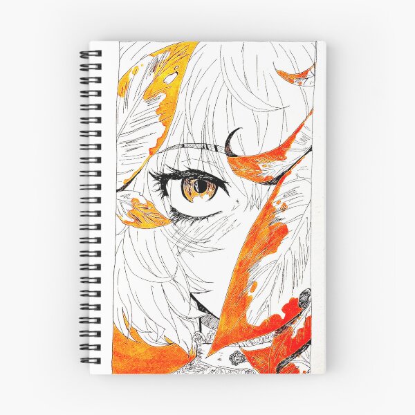 Item preview, Hojas de naranja de Halloween de Sophia designed and sold by KrowKami.