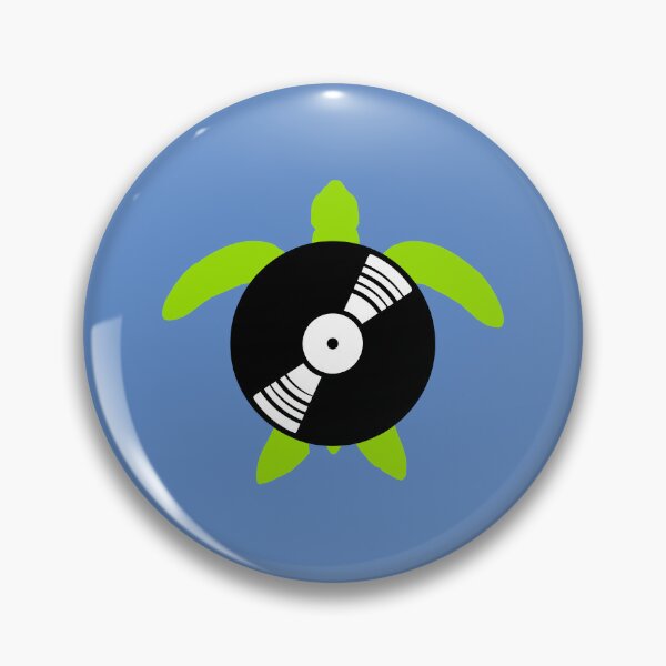 Item preview, Water Turtle Vinyl Record Plate Music DJ Mixer Club designed and sold by shirt-o-mat.