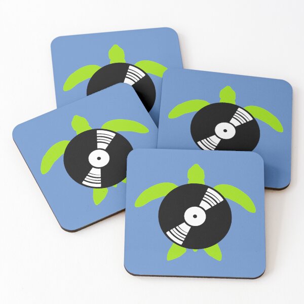 Item preview, Water Turtle Vinyl Record Plate Music DJ Mixer Club designed and sold by shirt-o-mat.
