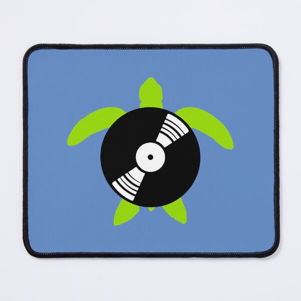 Item preview, Water Turtle Vinyl Record Plate Music DJ Mixer Club designed and sold by shirt-o-mat.
