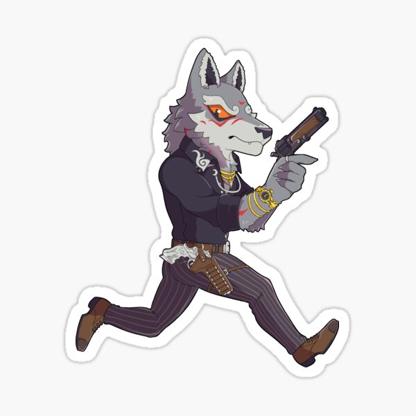 Item preview, Fork Nite Business Wolf (capeless) designed and sold by Fizzy Creations.
