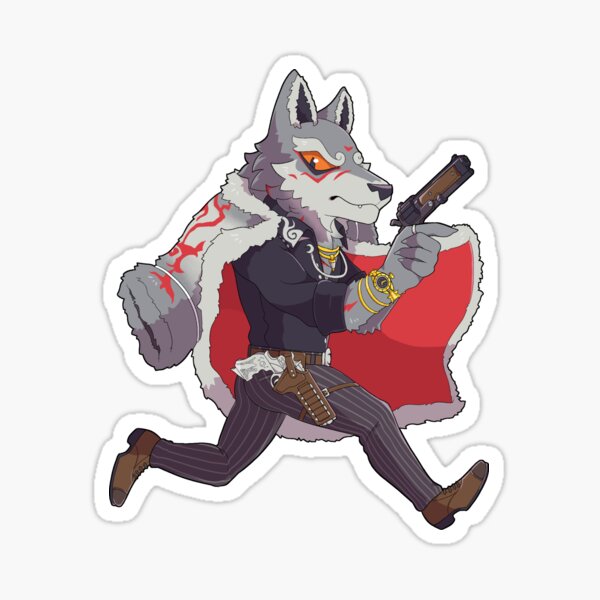 Item preview, Fork Nite Business Wolf designed and sold by Fizzy Creations.