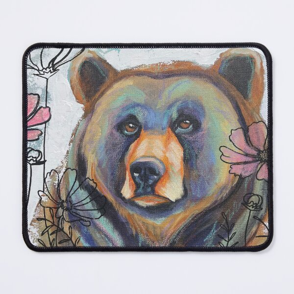 Item preview, Cosmos Bear Abstract Art designed and sold by MidnightsMojo.