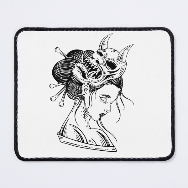 Item preview, Gueixa Oni Mask designed and sold by SetruahStore.