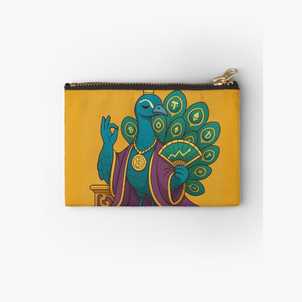 Item preview, Crypto Peacock: The Glamour of Wealth designed and sold by MarinaBlackArt.