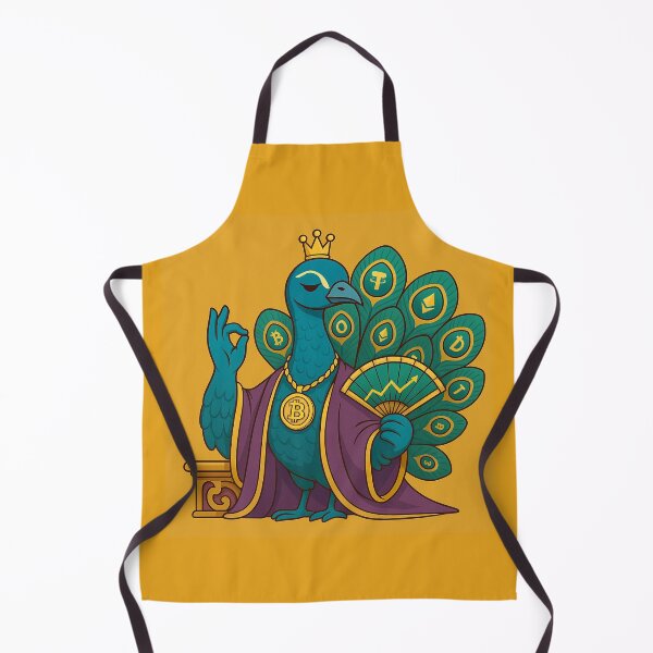 Item preview, Crypto Peacock: The Glamour of Wealth designed and sold by MarinaBlackArt.