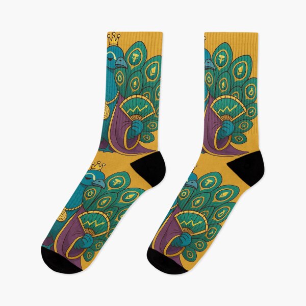 Item preview, Crypto Peacock: The Glamour of Wealth designed and sold by MarinaBlackArt.
