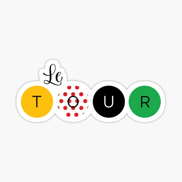 Item preview, Le Tour De France Cycling Modern Minimalist Graphic designed and sold by Just Jollity.